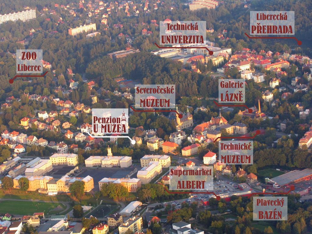 Wellness Penzion U Muzea Liberec Zewnętrze zdjęcie